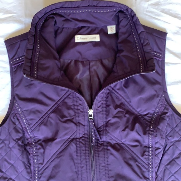 Coldwater Creek autumn vest - Picture 6 of 11